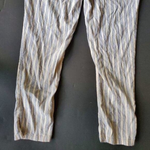 Loft Striped Ankle Cut Pants - Picture 9 of 9